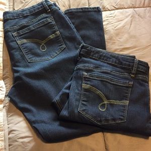 Lot of 2 Skinny Jeans